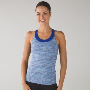 Lululemon Enhearten Tank Space Dye Camo Caspian Blue Style Number: W1N71S